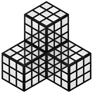 A collection of custom glass blocks without culling