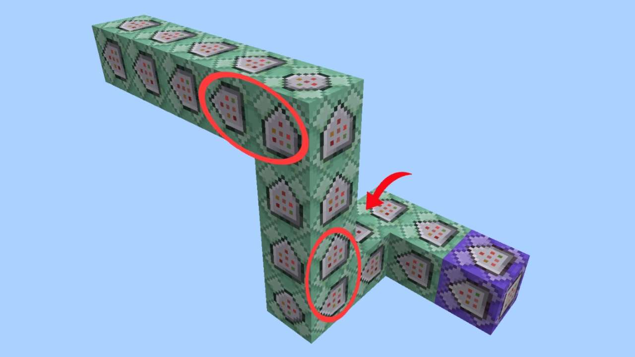 Incorrect Command Block Placement