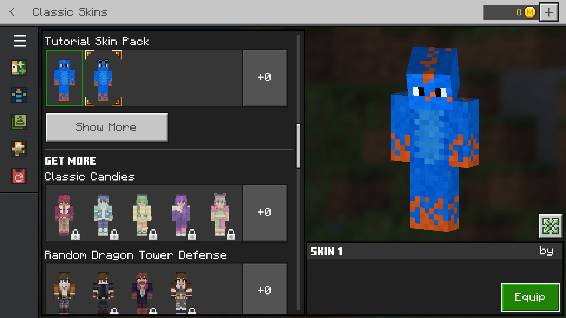 Skin Pack 2 - Classic in Minecraft Marketplace